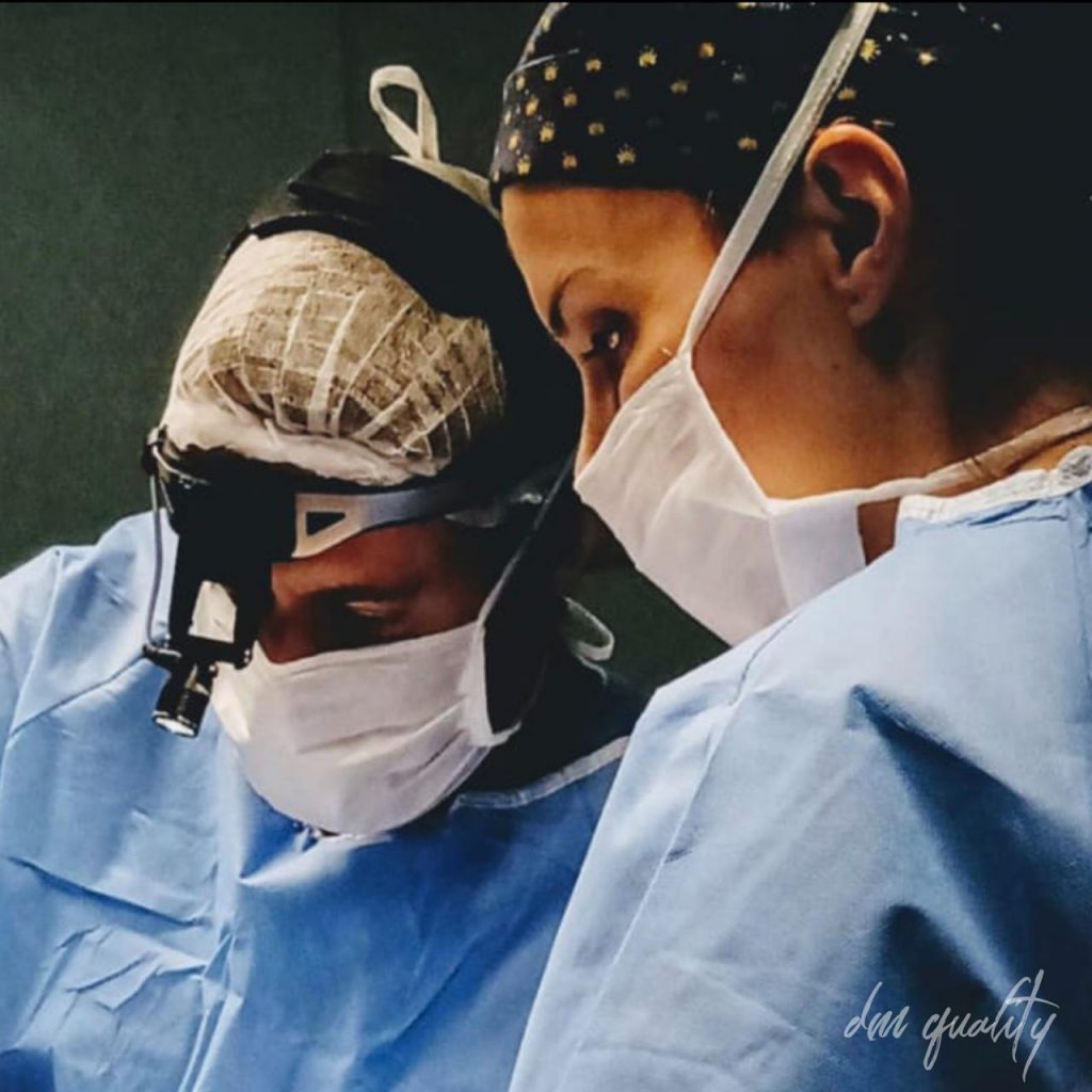 Dr Heloíse Dall’Ago e o Dr Carlos Manfrim